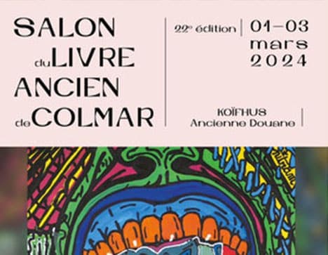 Le S.E.L.A.C. – Salon Européen du Livre Ancien de Colmar 2024