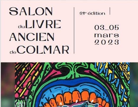 Le S.E.L.A.C. – Salon Européen du Livre Ancien de Colmar 2023