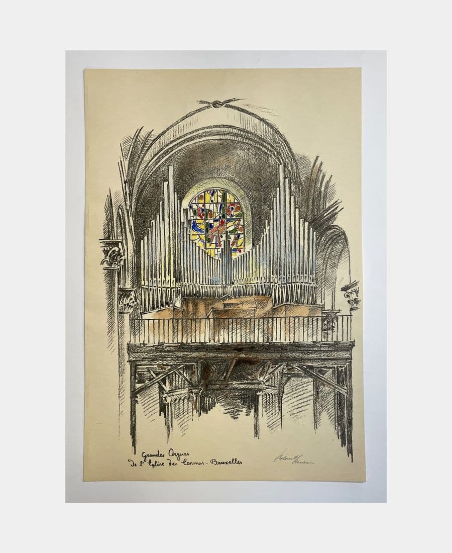 Grandes Orgues de l'église des Carmes, Bruxelles