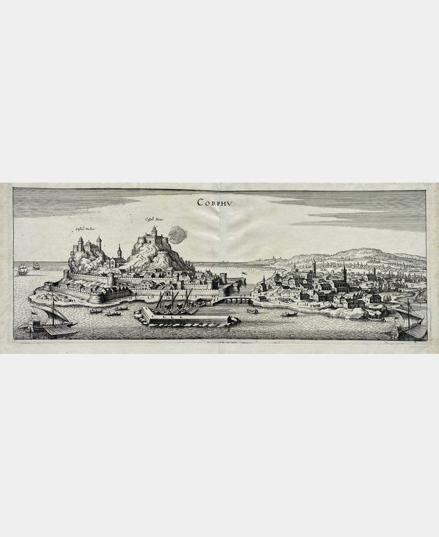 Vue panoramique de Corfou – Corphu