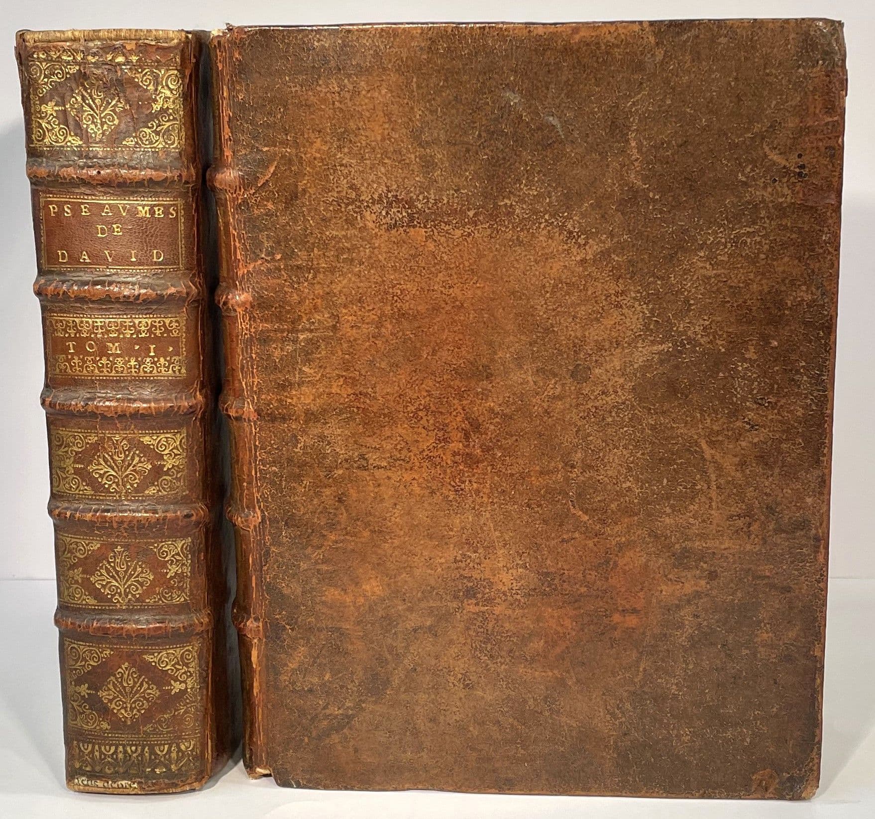 Tome premier et tome second des Pseaumes. Commentaire litteral sur tous les livres de l'Ancien et du Nouveau Testament.