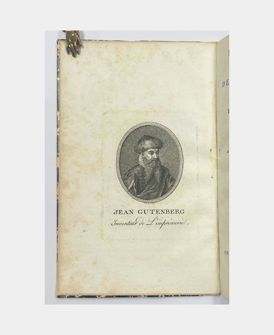 Essai d'annales de la vie de Jean Gutenberg inventeur de la typographie