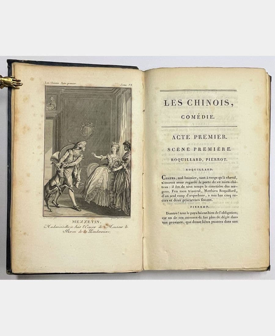 Oeuvres complètes de Regnard, avec des avertissemens et des remarques sur chaque pièce, par M. Garnier.