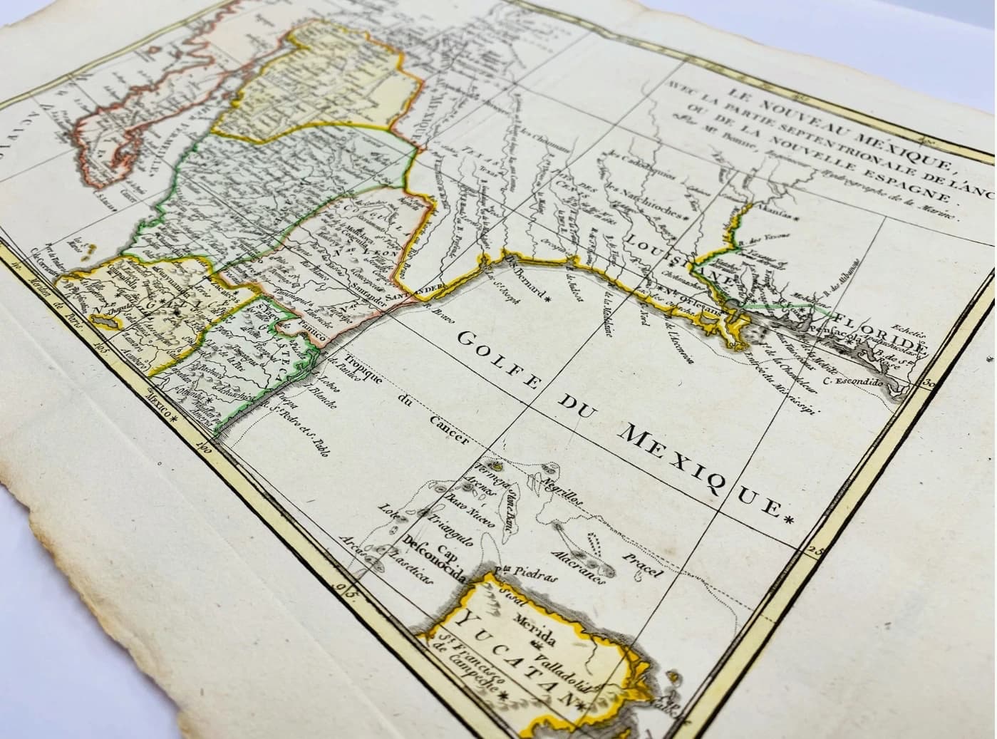 Le Nouveau Mexique avec la partie septentrionale de l'Ancien ou de la Nouvelle Espagne