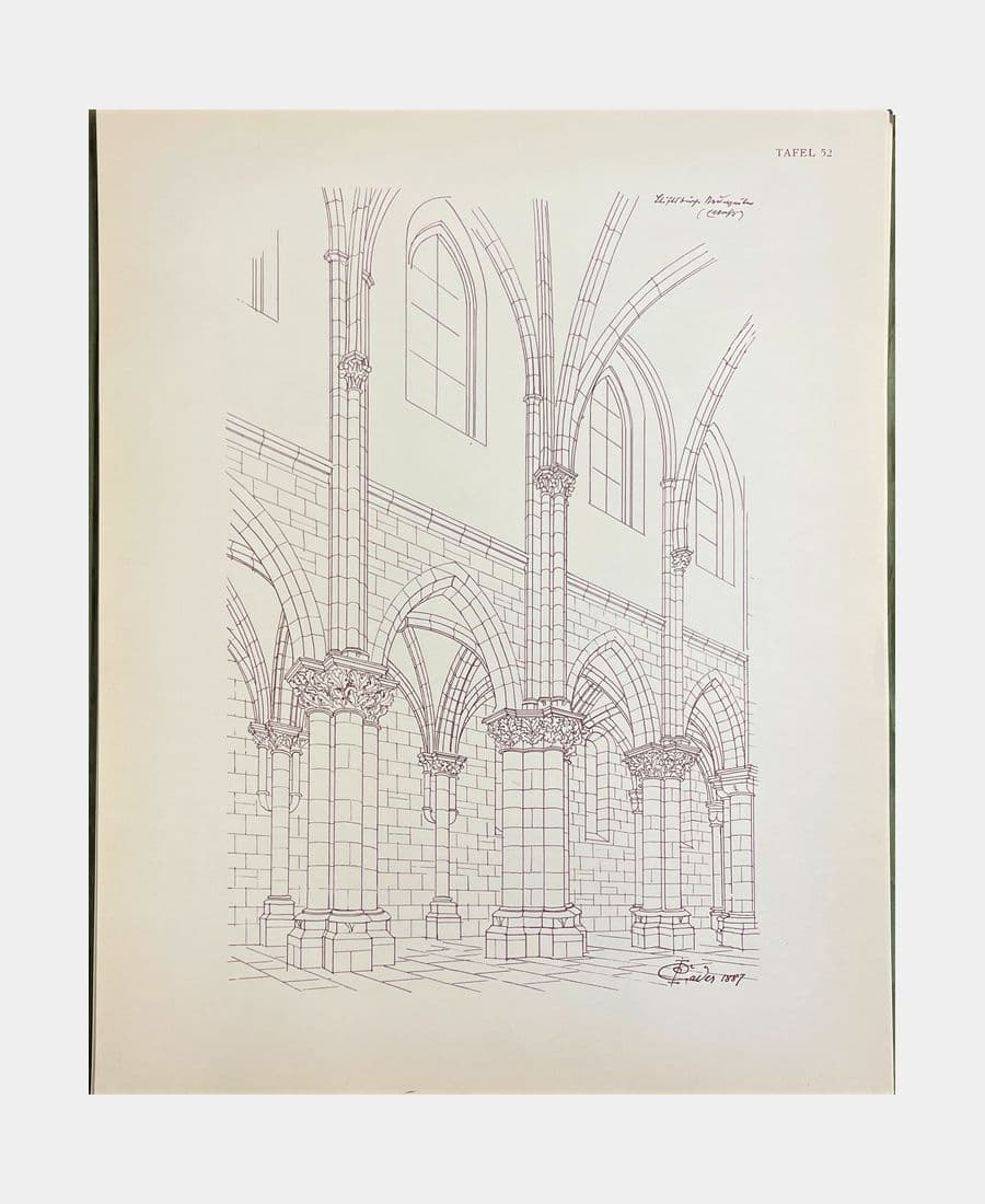 Mittelalterliche und Renaissance-Baukunst im Elsass. Reiseaufnahmen eines Architekten.