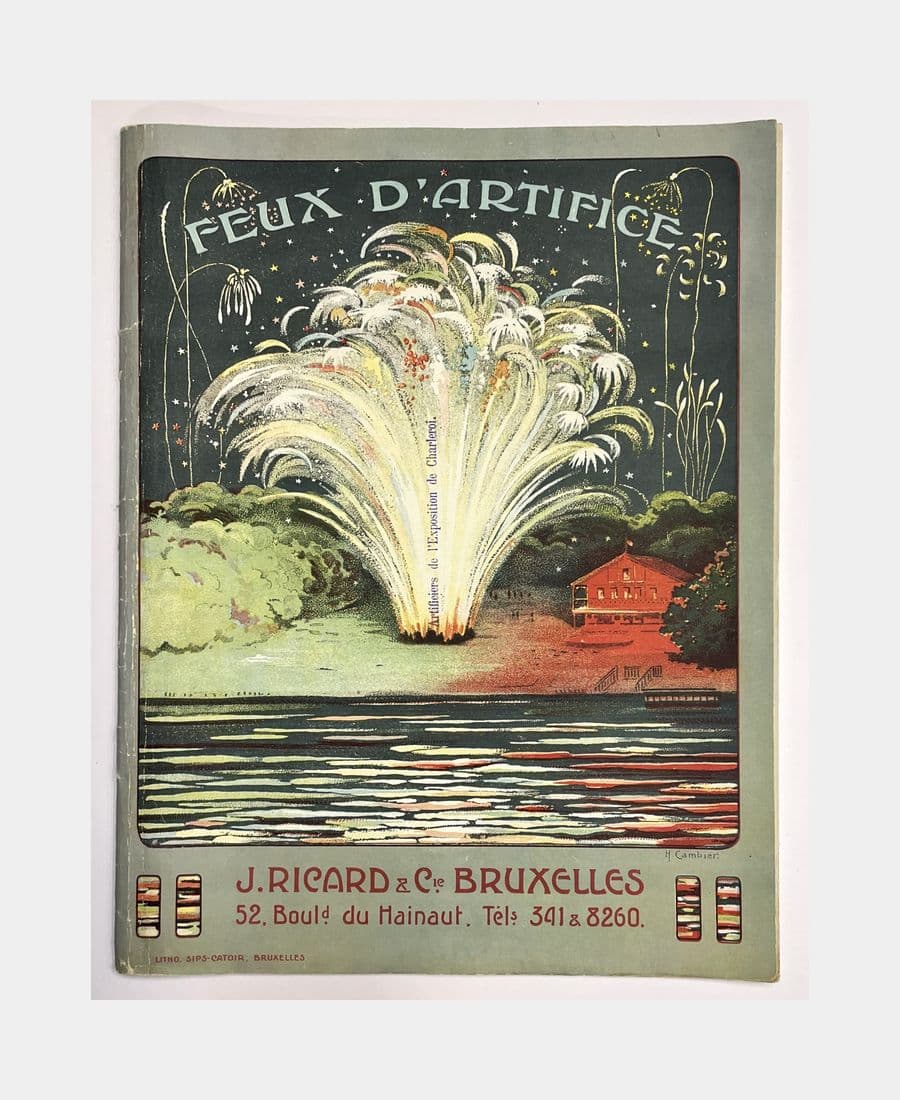 Feux d'artifices, Illumination - Maison J. Ricard & Cie