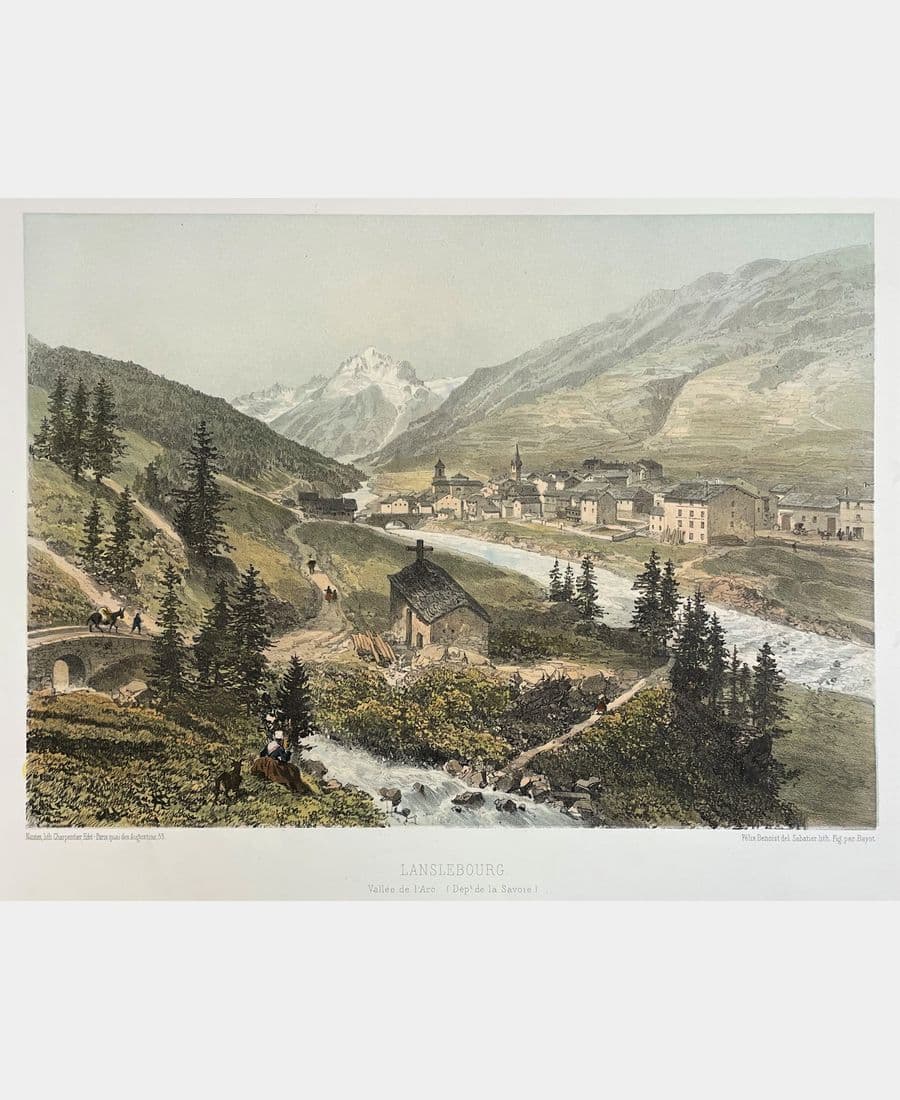 Lanslebourg. Vallée de l'Arc.