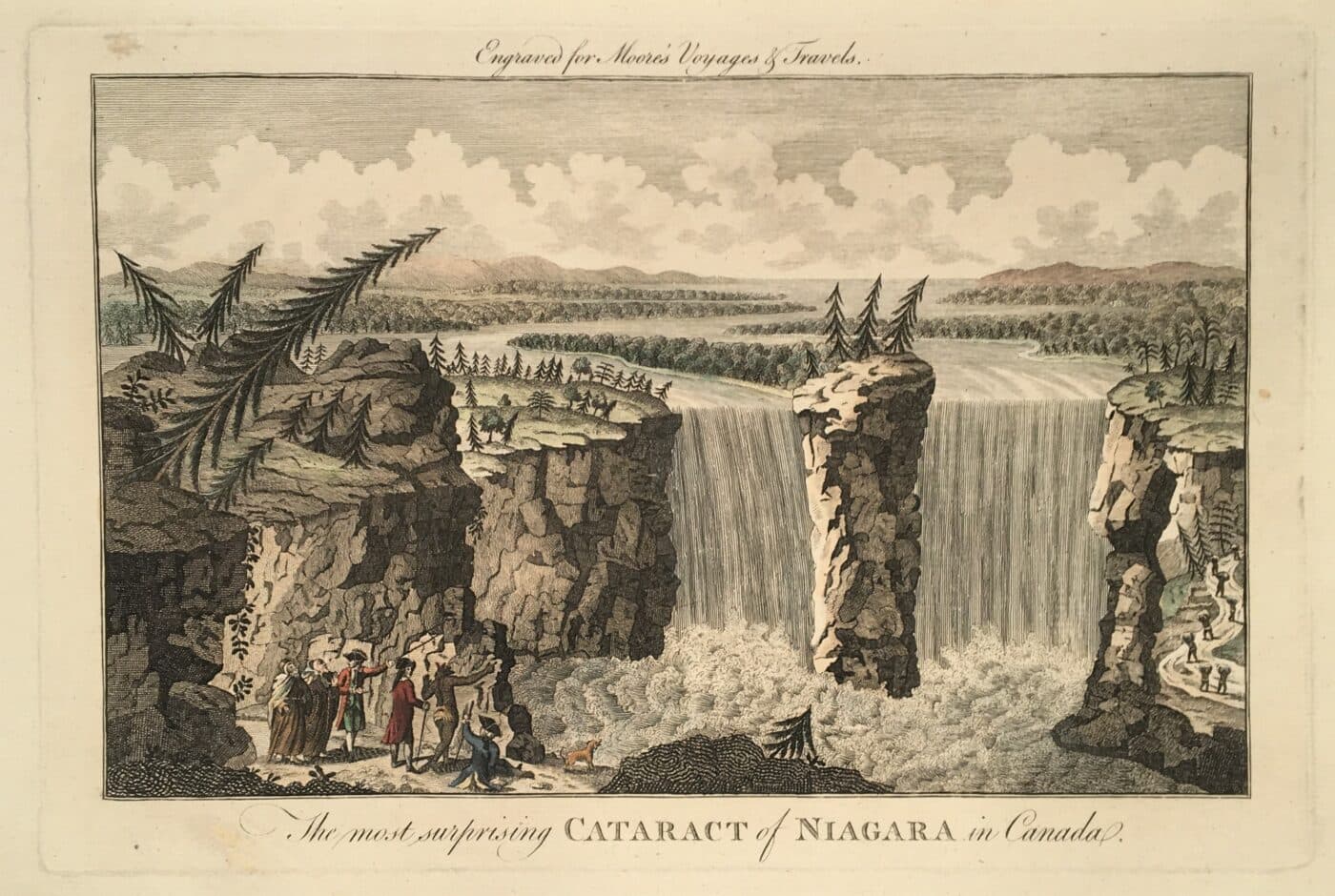 The Most surprising cataract of Niagara in Canada