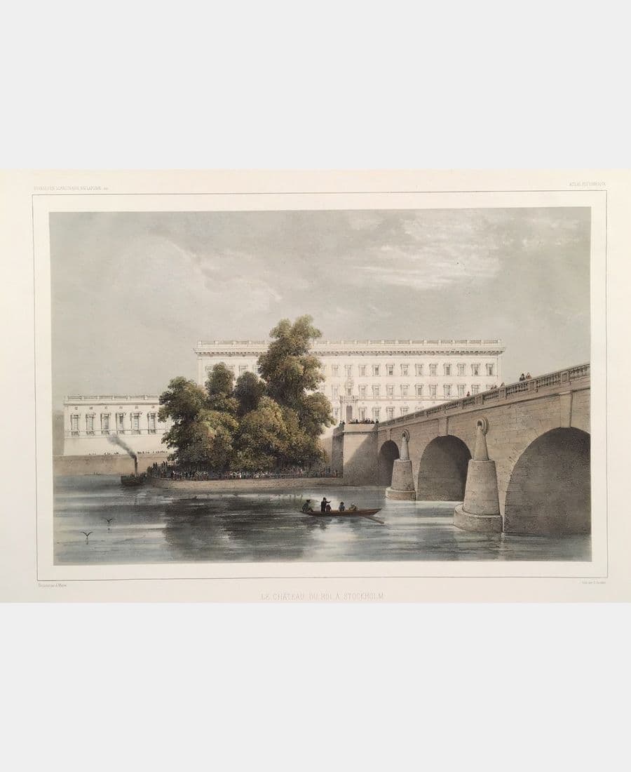 Le Château du roi, à Stockholm. Suède