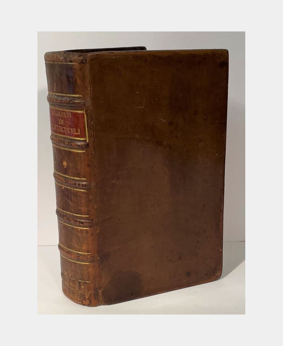 Memoires de Montecuculi, Generalissime des Troupes de l'Empereur, divisez en trois livres. I. De l'art militaire en général. II. De la guerre contre le Turc. III. Relation de la campagne de 1664. Nouvelle edition, revuë & corrigée en plusieurs endroits par l'Auteur, & augmentée de plus de 200. notes historiques & géographiques.