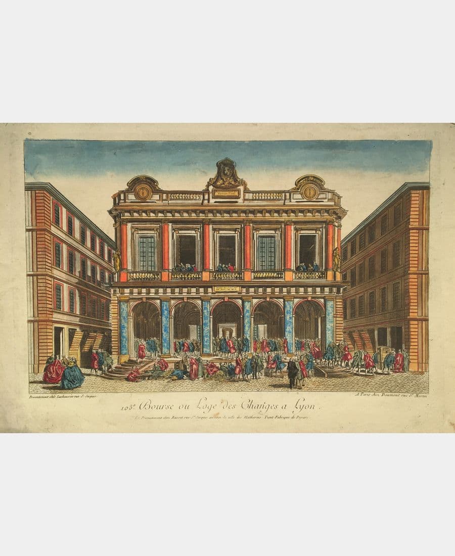 Bourse ou Loge des Changes a Lyon