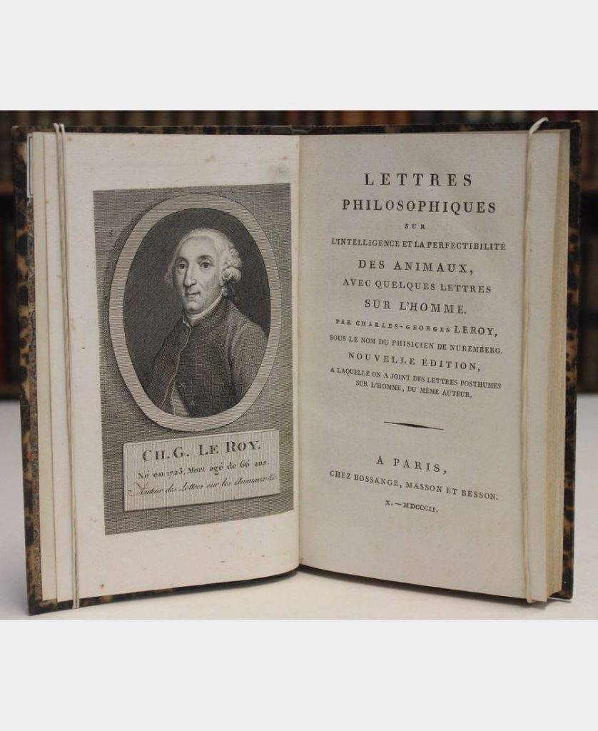 Lettres Philosophiques Sur L'Intelligence Et La Perfectibilite Des