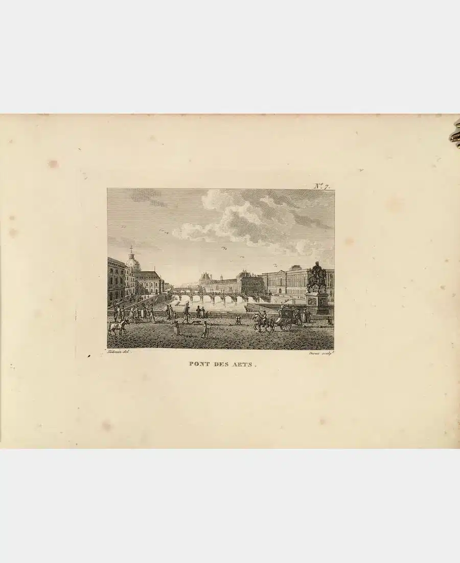 Collection des principaux Monumens et Vues de Paris – Image 3