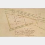 Geometric plan of a property belonging to Mr. Ramspacher, Lupstein