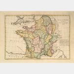 Map of France - Gallia Vetus