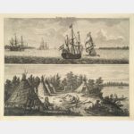 Rivière d'Archangel. Tentes des Samojedes.