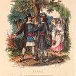 Polish peasants near Ostrolenka