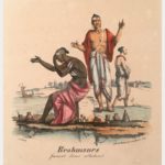 Brahmanes faisant leurs ablutions