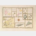 Wallis Islands. Sketch of the Baye Dusky in New Zealand. I. de Pasques.