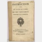 Instruction sur les moyens de rendre le blé moucheté propre à la semence