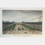 View of the Palais Royal galleries in 1789.