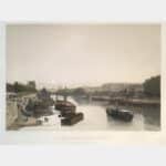View of the Seine and the Pont de Solférino from the Pont de la Concorde