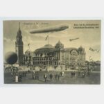 Gruss von der Internationalen Luftschiffahrt-Austellung 1909.
