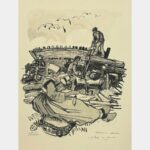 Le Bâteau en construction ou la Paix en Armor