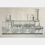 Machine locomotive (cylindres en dehors)