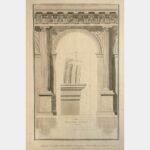 Architecture. "Portique Dorique avec Piedestal de Vignole."