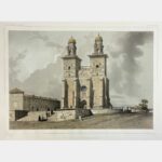 Façade de la cathédrale d'Upsala