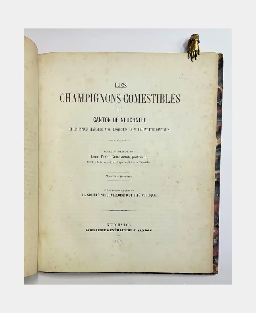 Les champignons comestibles du canton de Neuchâtel et les espèces vénéneuses avec lesquelles ils pourraient être confondus. – Image 4