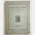 Alsatian bookplates from their origins to eighteen hundred and ninety.