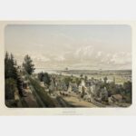 Avranches. View of the Bay of Mont-Saint-Michel, taken from Boulevard du Nord.