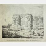 Ruines d'une des Portes de l'ancien Château de Coulomiers (Seine et Marne)