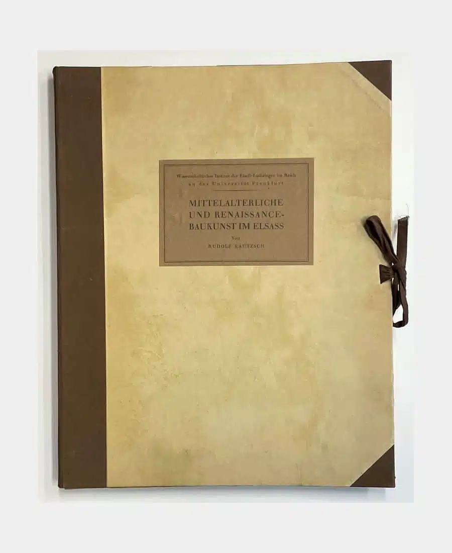Mittelalterliche und Renaissance-Baukunst im Elsass. Reiseaufnahmen eines Architekten. – Image 1