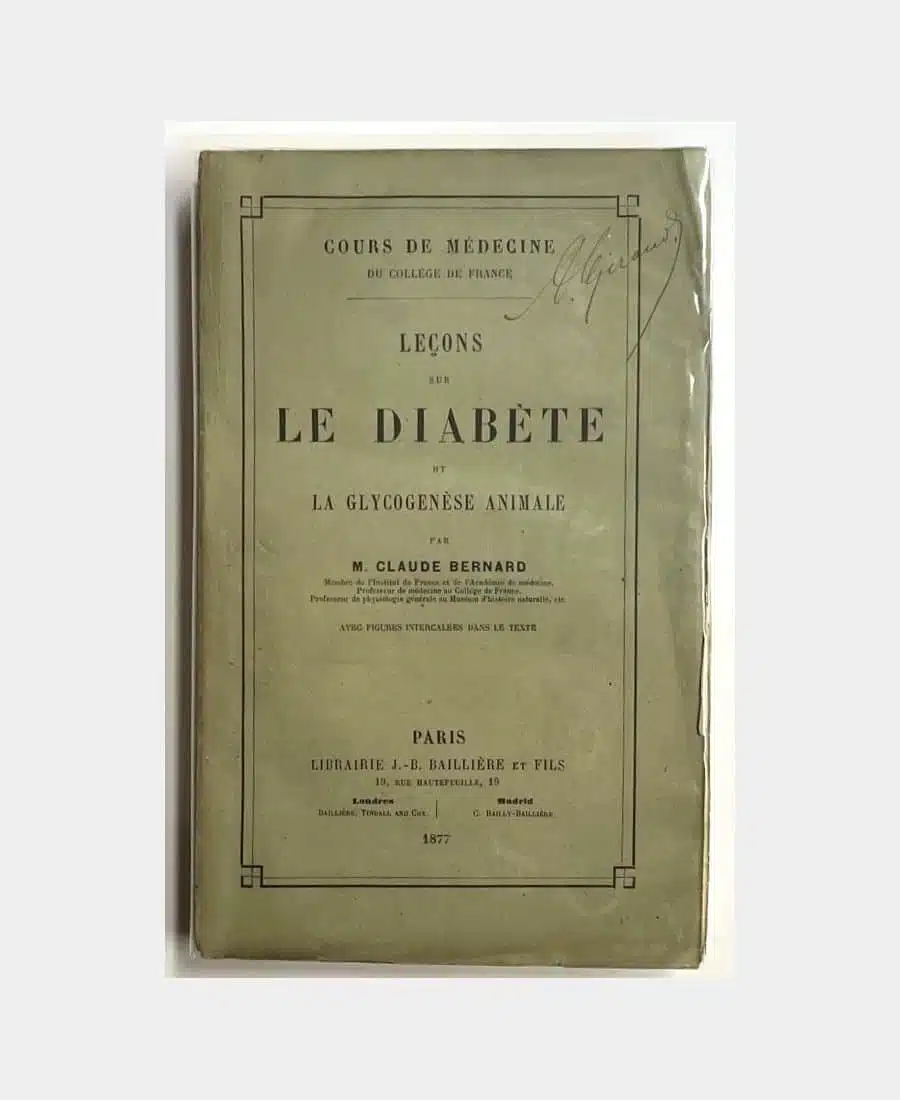 Leçons sur le diabète et la glycogénèse animale – Image 2