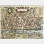 Portrait or Map of the City of Auxerre