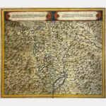 Map of Switzerland: Die erst Tafel innhaltend das Schweytzerlandt / mit den anstossenden Ländern