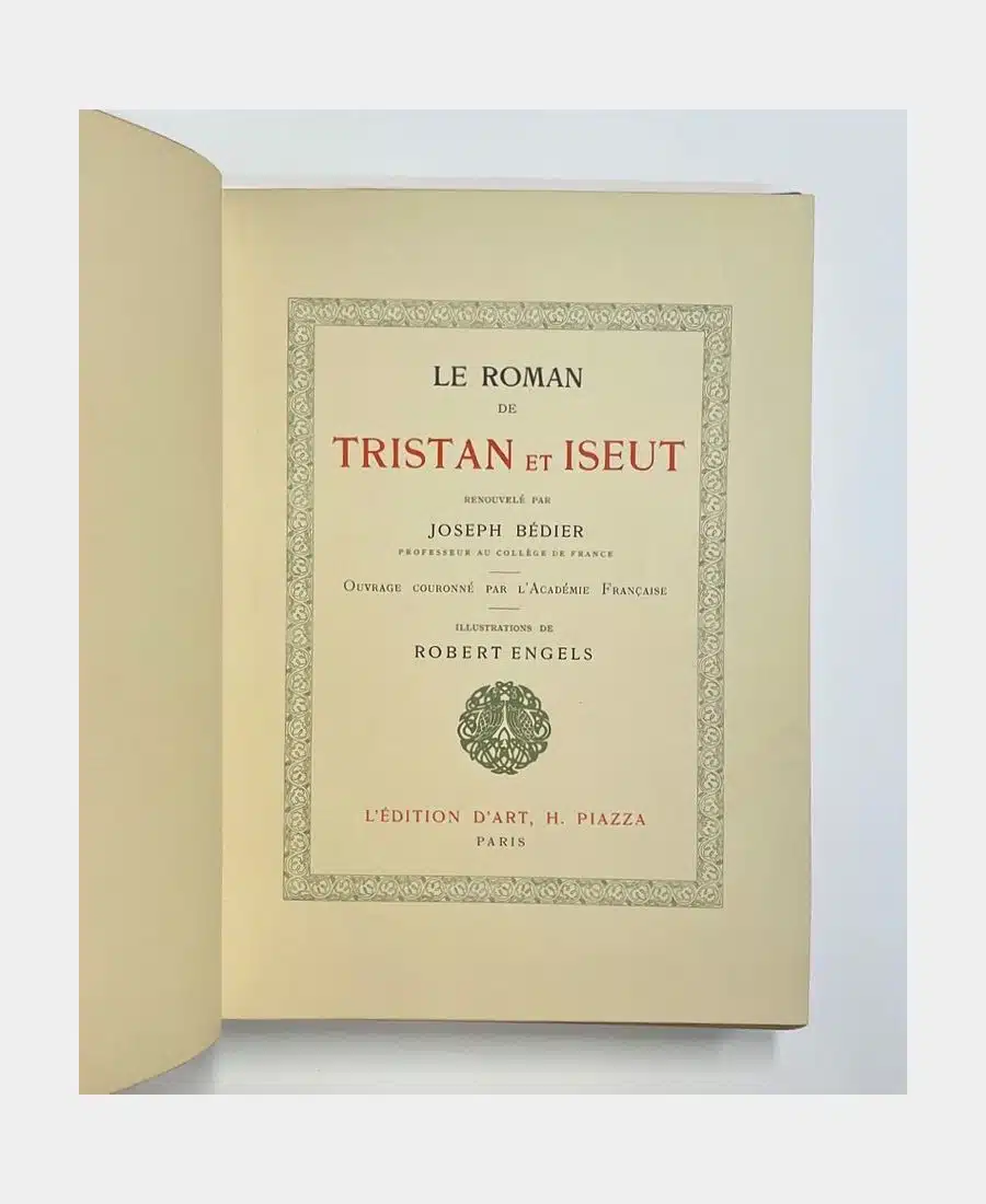 Le Roman de Tristan et Iseut. – Image 1