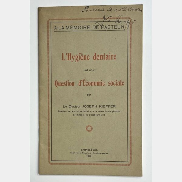 Dental hygiene is a matter of social economics