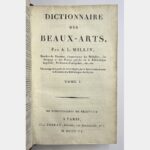 Dictionnaire des Beaux-Arts.