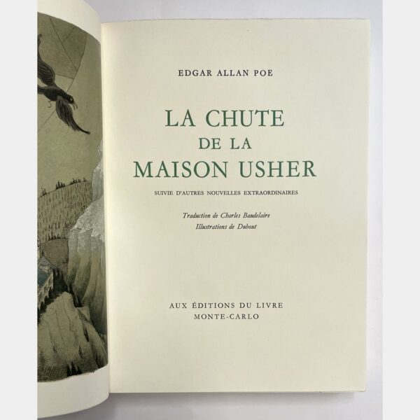 La Chute de la maison Usher suivie d'autres nouvelles extraordinaires.