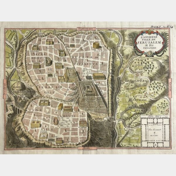 L'Ancienne ville de Jérusalem et ses environs