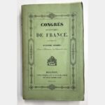 Congrès scientifique de France. Huitième session, tenue à Besançon, en Septembre 1840.