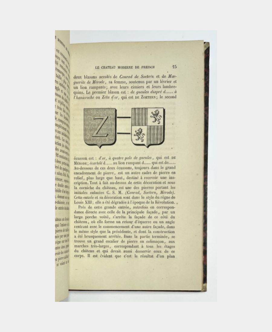 1007_3 Monographie de la Seigneurie de Preisch (Luxembourg, Lorraine). – Image 3