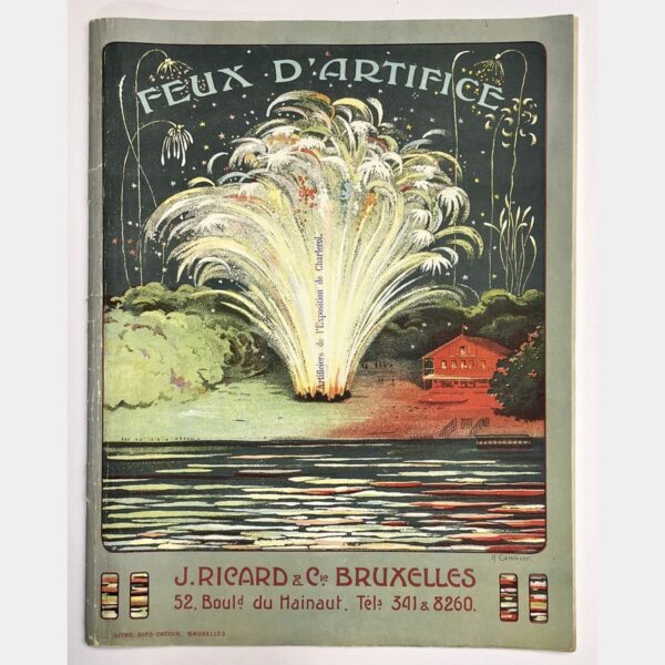 Feux d'artifices, Illumination -  Maison J. Ricard & Cie