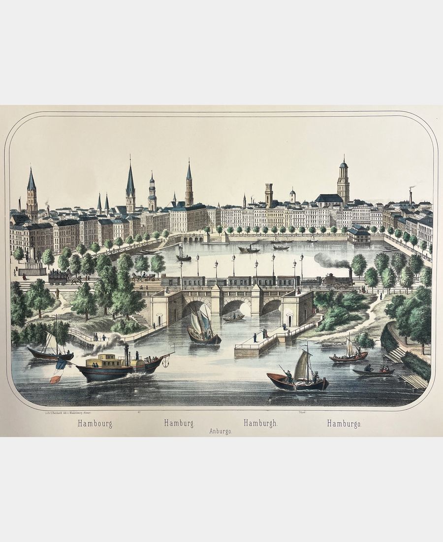 1015 Hambourg. Hamburg. – Image 1