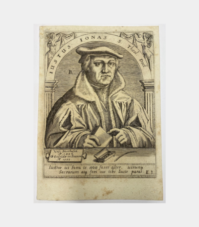 Portrait de Justus JONAS par Théodore de Bry - Photo principale