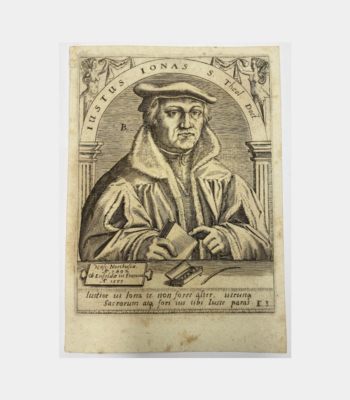 Portrait de Justus JONAS par Théodore de Bry - Photo principale
